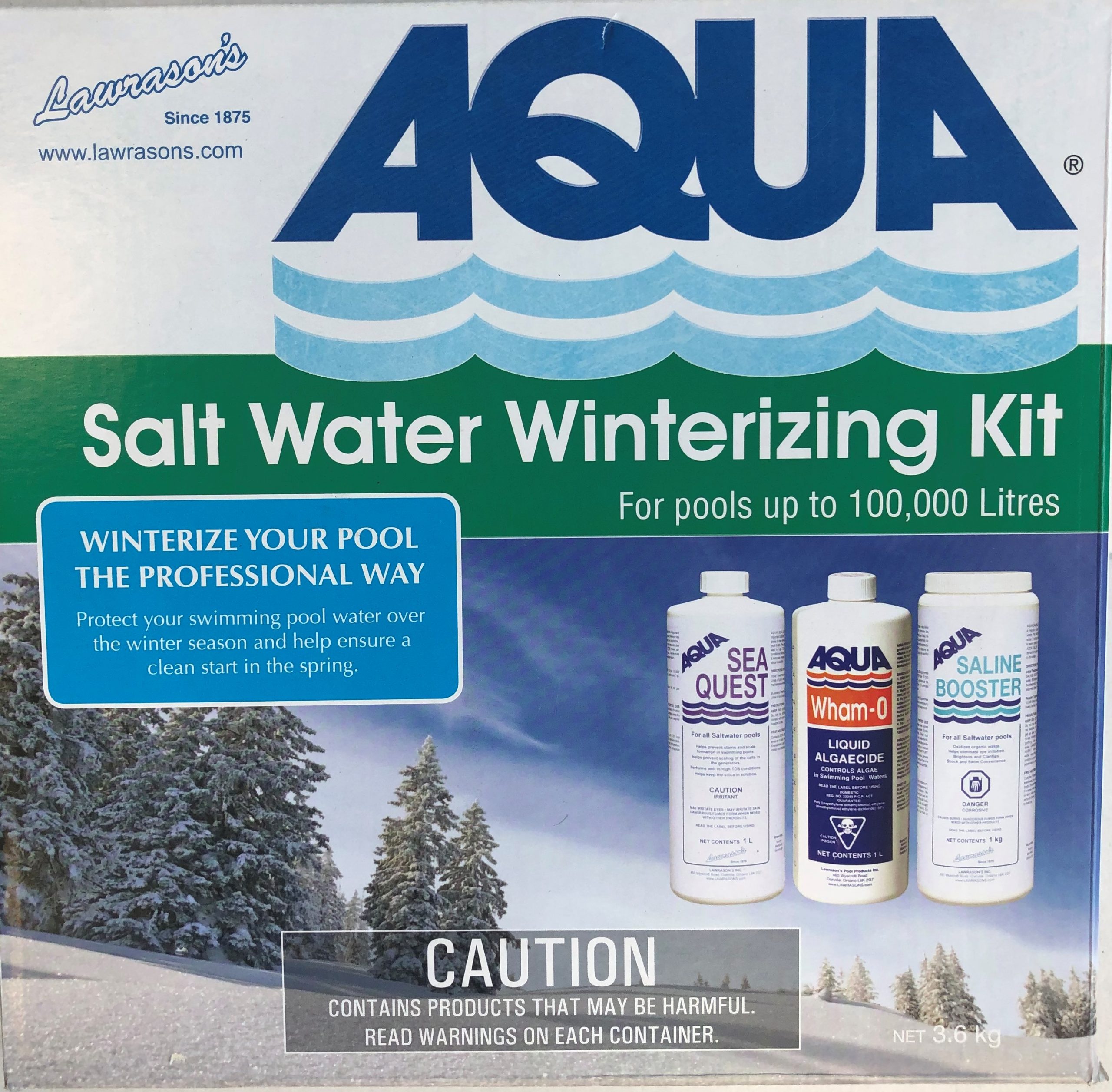 Salt Water Winterizing Kit - Total Tech Pools Oakville